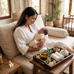 Why Ayurvedic Post-Natal Care is the Best Gift for New Mothers